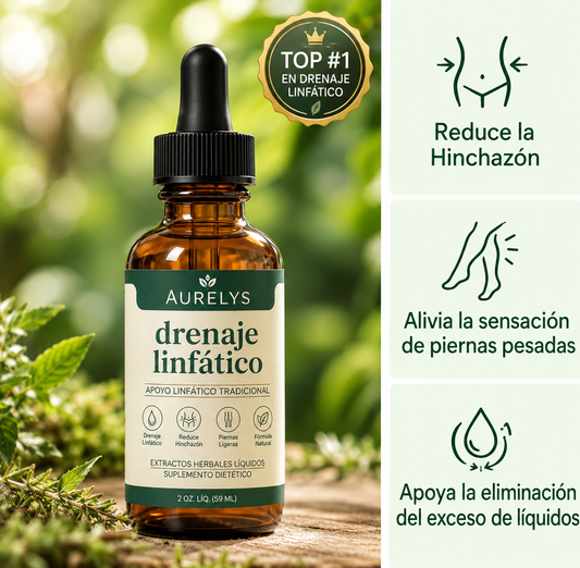 Gotas Aurelys® Desentoxica tu Linfa Naturalmente