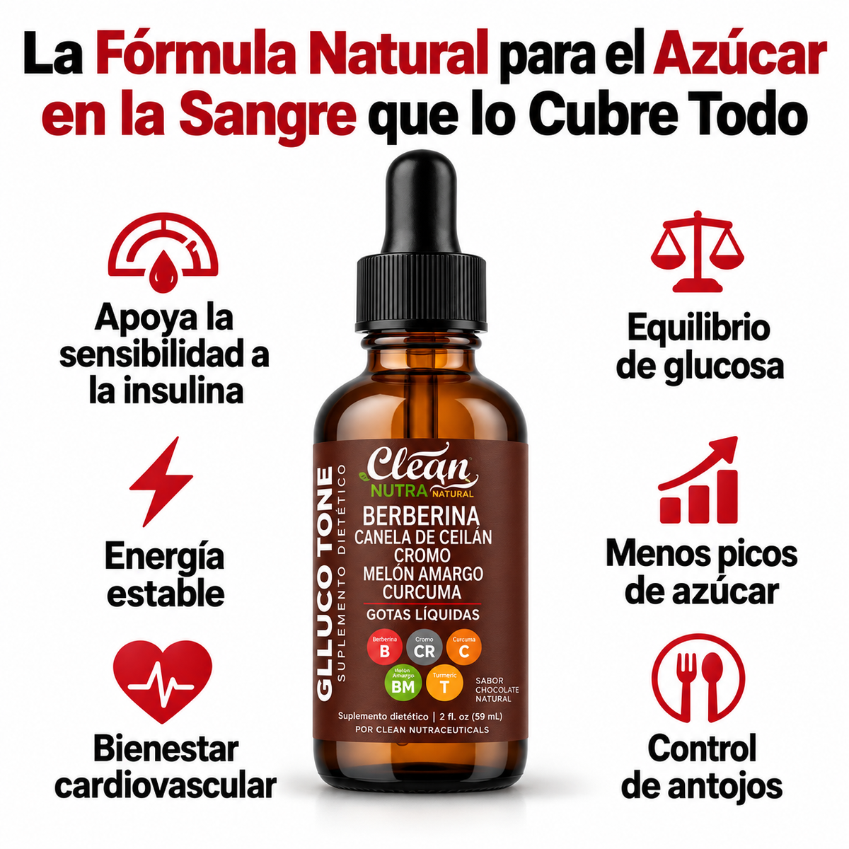 Berberina Líquida · Control Metabólico