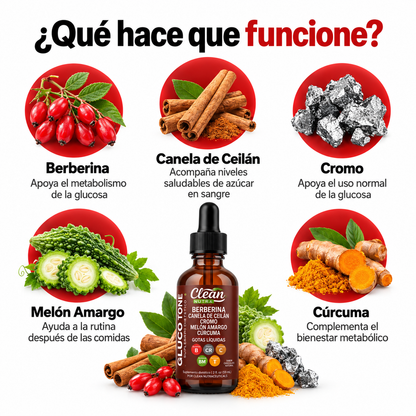 Berberina Líquida · Control Metabólico