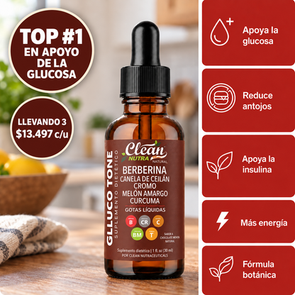 Berberina Líquida · Control Metabólico